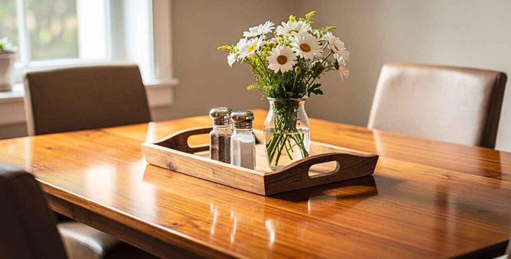 O detalhe da mesa de jantar que faz a casa parecer mais organizada diariamente mesa de jantar organizada