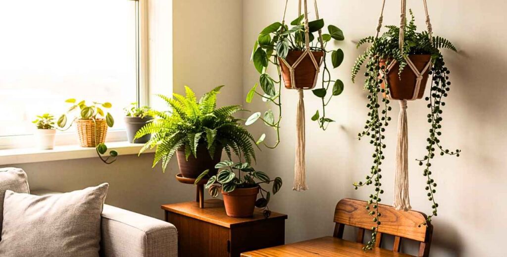 plantas pendentes que deixam apartamentos pequenos muito mais aconchegantes plantas pendentes