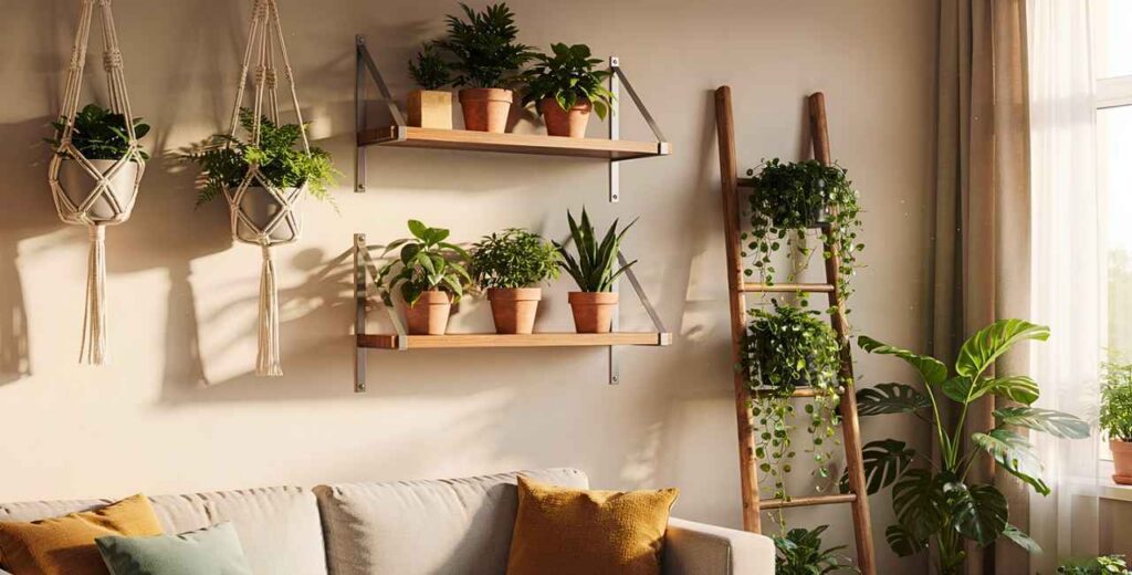 suportes para plantas que transformam qualquer parede em um jardim bonito (palavra chave suporte para plantas)