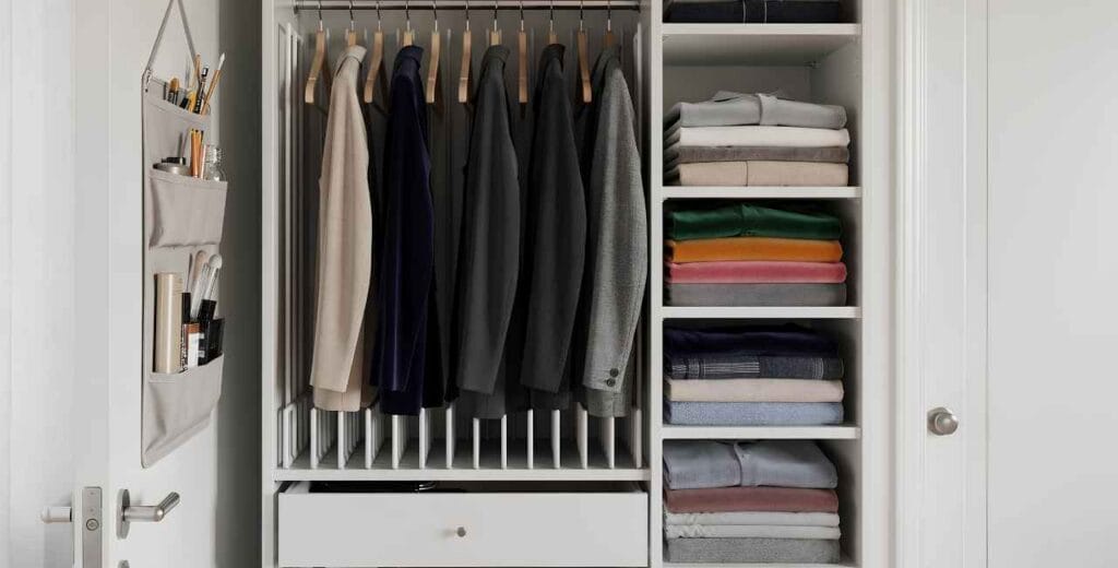 5 mudanças que fazem armários pequenos renderem muito mais espaço  organizar armário pequeno