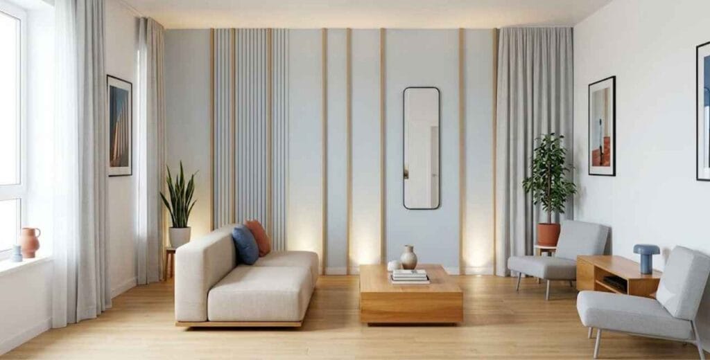 6 truques visuais que fazem o teto parecer mais alto em ambientes pequenos